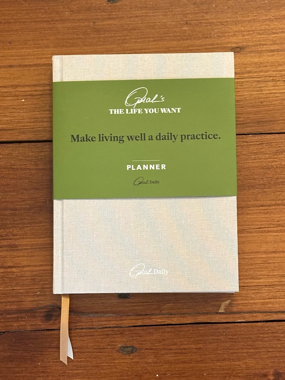 Oprah's the Life You Want Planner: Part Weekly Planner, Part Intention Journal